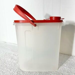 Vintage Tupperware Beverage Buddy W Orange Lid & Handle